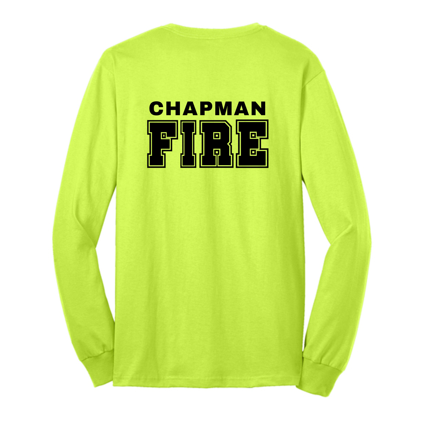 CHAPMAN FIRE Hi-Vis Long Sleeve Tee