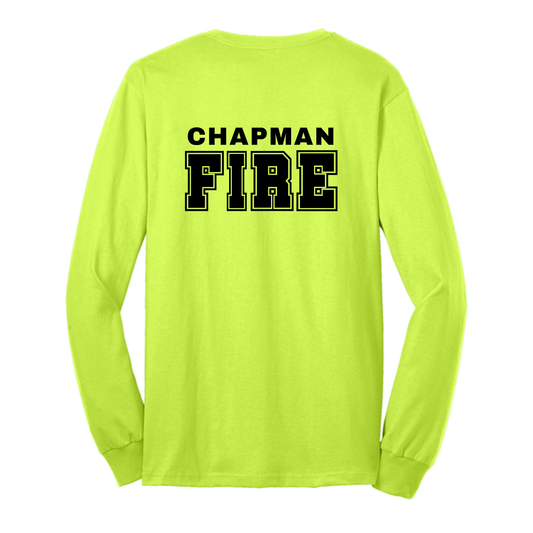 CHAPMAN FIRE Hi-Vis Long Sleeve Tee
