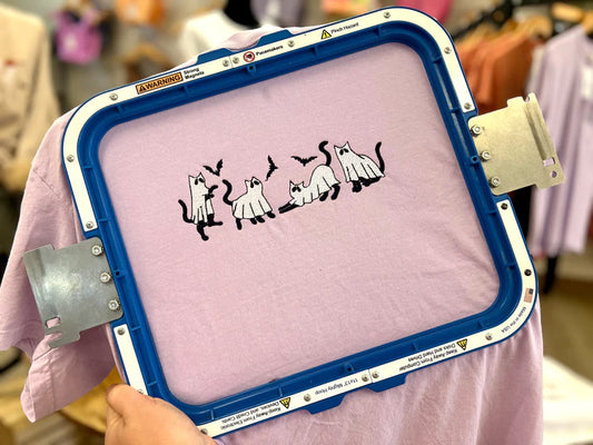 Ghost Cats Lavender Short Sleeve Tee (*PREORDER*)