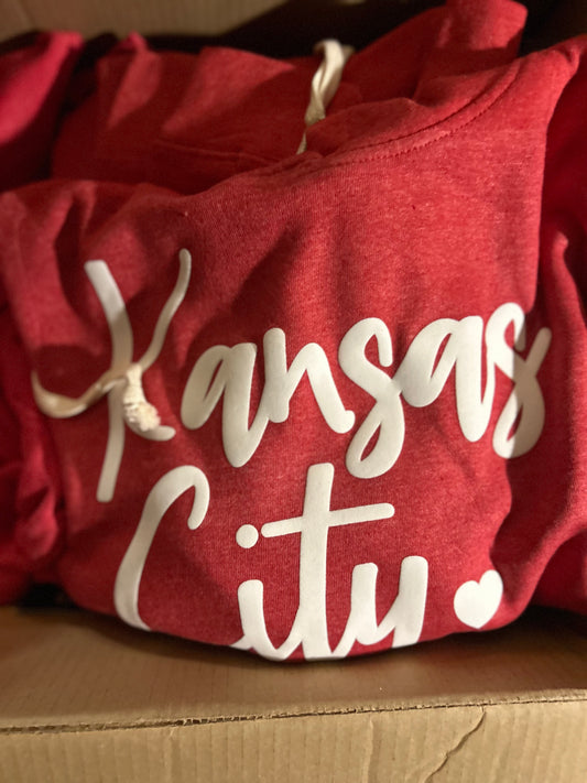 Kansas City puff hoodie