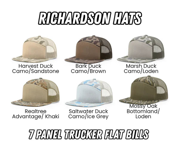 CUSTOM Camo Puff Embroidered Snapback **PRE-ORDER**