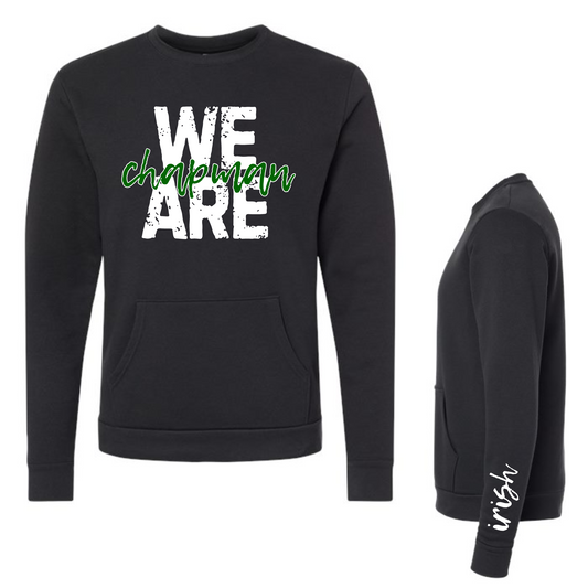 WE ARE CHAPMAN Crewneck Sweatshirt w/Pocket