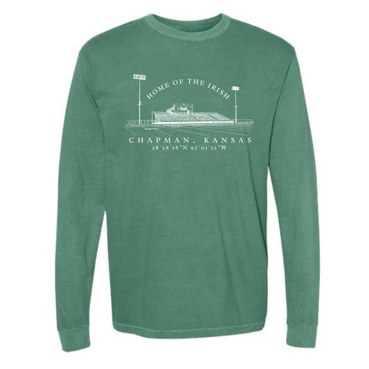 HOME OF THE IRISH Green Stadium Tee (Short/Long Sleeve)