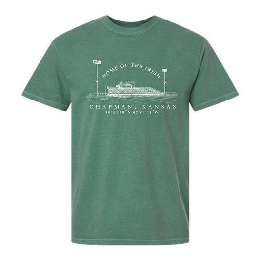 HOME OF THE IRISH Green Stadium Tee (Short/Long Sleeve)